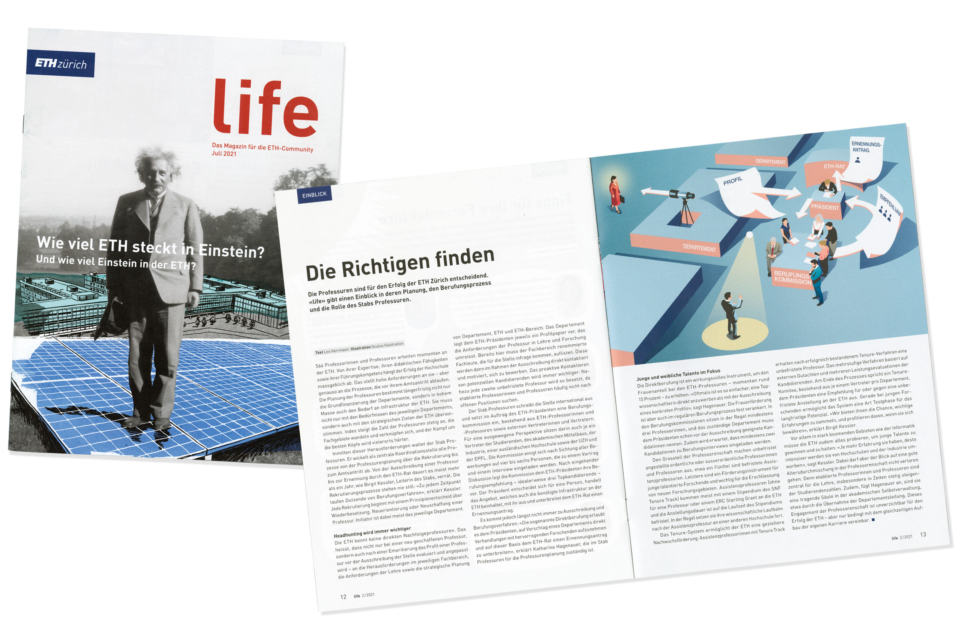 oculus-illustration-editorial-infografik-eth-life-berufungsprozess-professuren-magazin