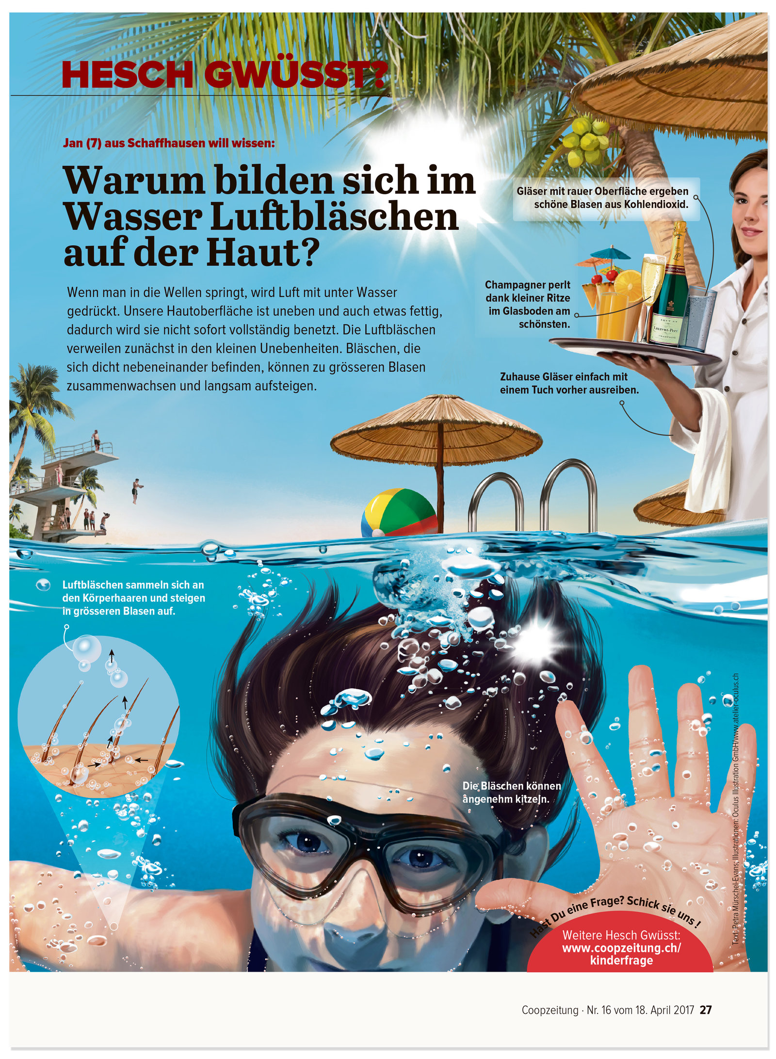 oculus-illustration-coopzeitung-hesch-gwuesst-luftblasen-haut