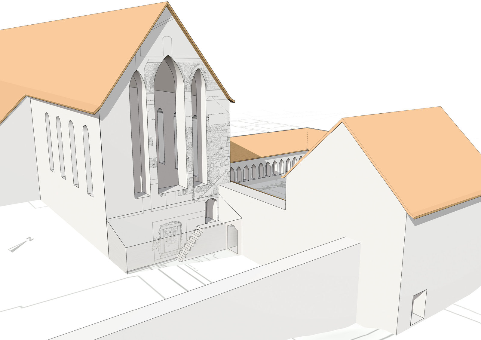 Oculus-illustration-franziskaner-kloster-zuerich-3d-rekonstruktion-entwicklungsphase
