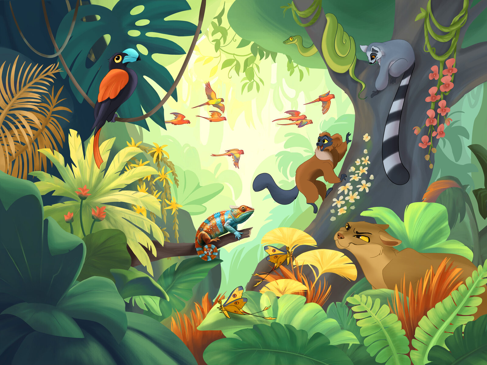 oculus-illustration-animation-infinitezoom-visual-dschungel