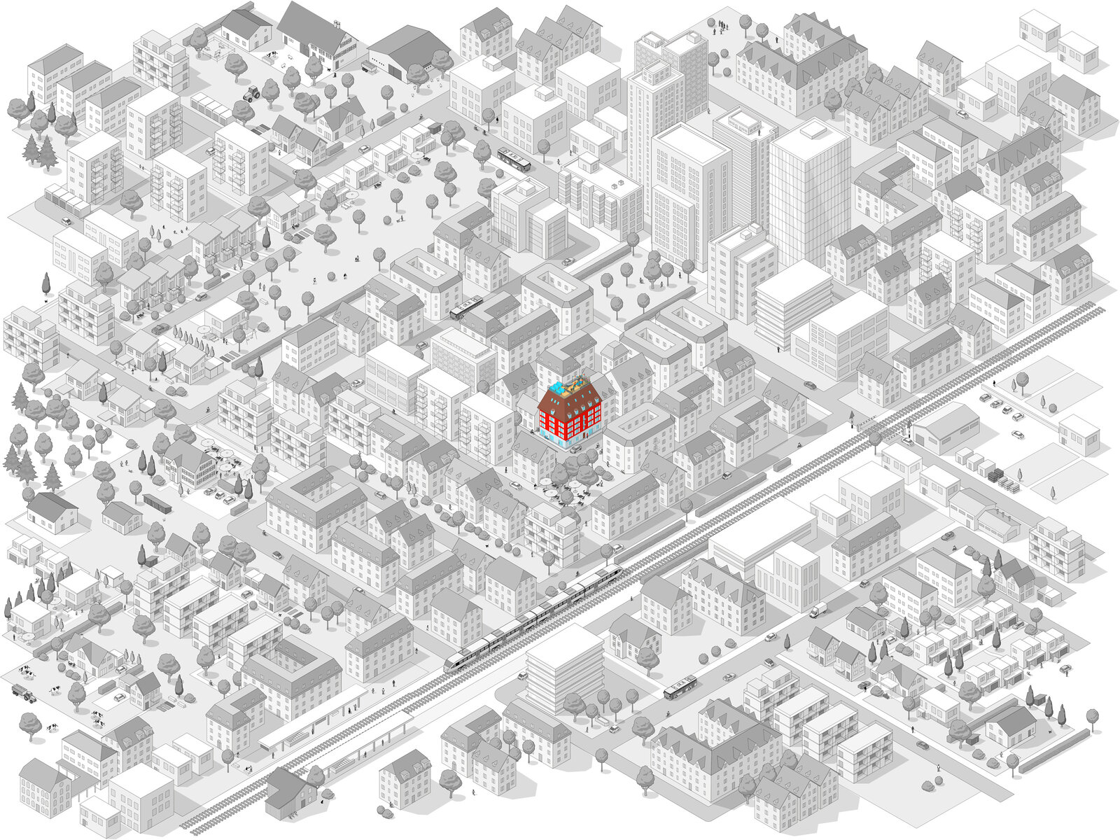 oculus-illustration-animation-infinitezoom-visual-wimmelbild-stadt
