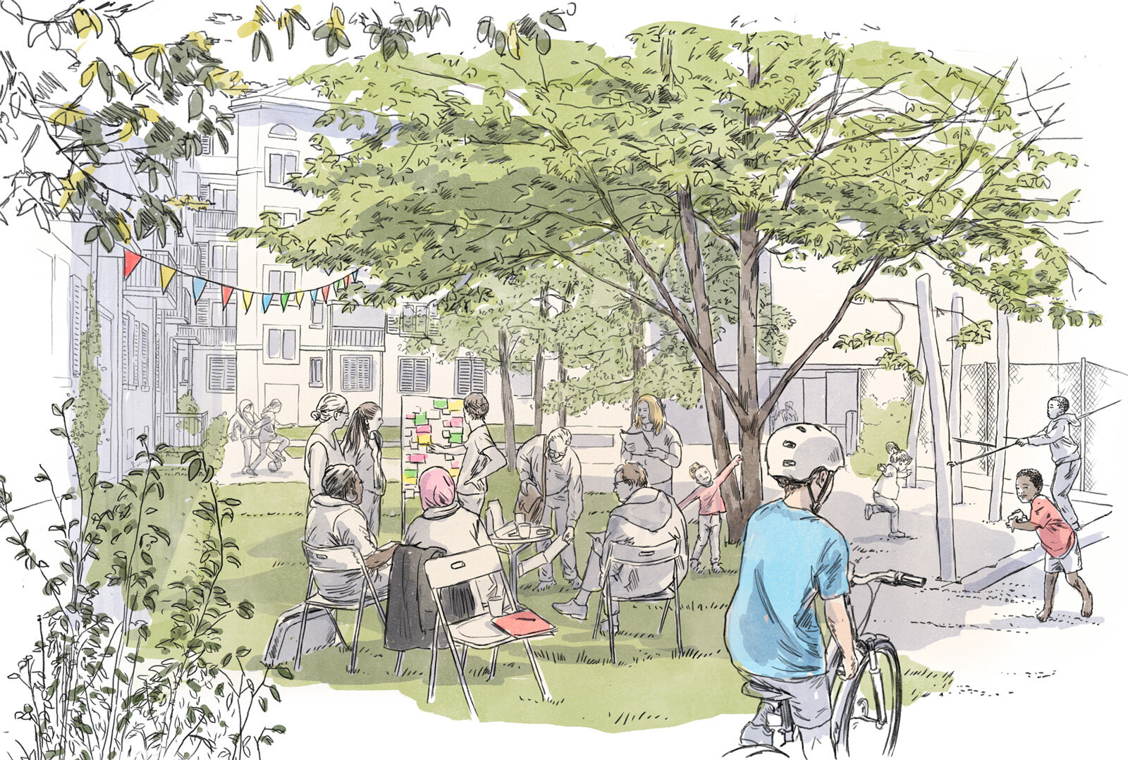 oculus-illustration-architektur-visualisierung-skizze-wss-genossenschaft-workshop